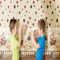 کاغذ دیواری بیمبی 1318 با طرح مدرن و زیبا