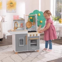 آشپزخانه کودک چوبی Kidkraft مدل Happy Harvest Play Kitchen