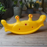 الاکلنگ خرچنگ دو نفره رنگ زرد P/5016/ZA