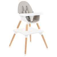 صندلی غذای کودک 3 در 1 کیکابو مدل MULTI 3 IN 1 طوسی