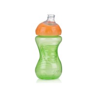 قمقمه سبز سوپاپ دار 300ml مدل Nuby 9926