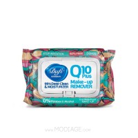 دستمال مرطوب پاک کننده آرایش Q10 دافی - 50 عددی