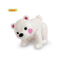عروسک نشکن خرس قطبی Tolo - هدیه جذاب و مقاوم