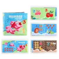 کتاب پارچه ای آموزشی مدل اعداد مناسب کودکان