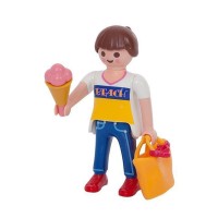 آدمک دختر با سبد Playmobil مدل جدید