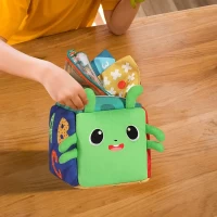 باکس دستمال حسی مونته سوری طرح هزارپا کد QBX147A