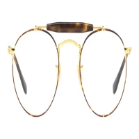 عینک طبی ریبن RayBan RX3747V 47 رنگ پلنگی براق