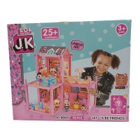 ساختنی خانه عروسک لول سوپرایز 102 تکه - کد BB008