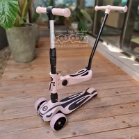اسکوتر کودک کیکابو Kikka Boo MAKANI ROADSTER صورتی