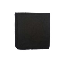 روسری نخی مشکی کد N135 - سبک و طرحدار