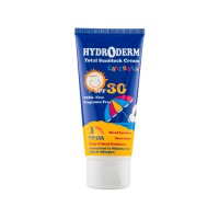 کرم ضد آفتاب بی رنگ کودکان هیدرودرم SPF30 حجم 50 میل