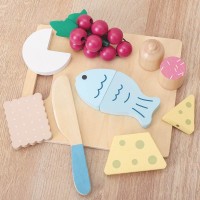 ست عصرانه خوری چوبی اسباب بازی کد