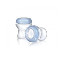 انباره شیر 2 عددی 240ml سر سیلیکونی نابی