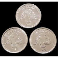 سه عدد سکه 25 لیره کمیاب لبنان 2002 گالری بخشایش