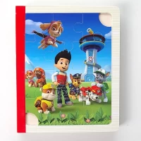 پازل کتابی چوبی سگ‌های نگهبان پاوپاترول مدل XLE 906