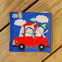 کتاب پارچه‌ای وسایل نقلیه برای کودکان