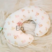 بالش شیردهی صورتی فیل و تمساح elaart مدل 8040