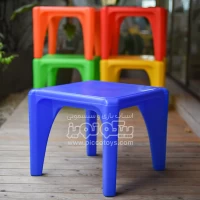 میز کودک مربع استار آبی مدل P/7004/AB