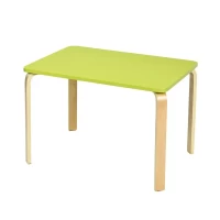 میز چوبی کودک سبز مدل P/1622/SA