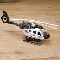 اسباب بازی هلیکوپتر موزیکال پلیس مشکی - کد P/836D/B