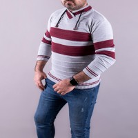 بافت مردانه استخوانی زرشکی مدل 1301 با قیمت مناسب