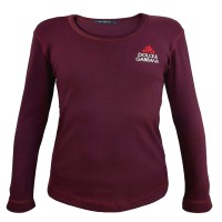 تیشرت آستین بلند مردانه بنفش DOLCE GABBANA مدل 1242