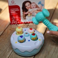 اسباب بازی چکش و ضربه مدل کیک تولد - YL504