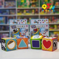 مکعب پارچه‌ای حیوانات و اشکال و اعداد وین‌فن