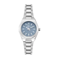 خرید ساعت استیل صفحه سرمه ای ال دی ای ۲۵۲۴