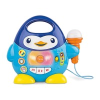 میکروفون اسباب بازی موزیکال پنگوئن Winfun مدل 002514A