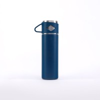 فلاسک لیوان دار آبی مدیسوری 500ml با طراحی زیبا