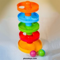 اسباب بازی سرسره توپ 5 طبقه با طراحی جذاب و مقاوم