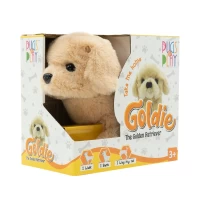 عروسک پولیشی رباتیک Goldie سگ طلایی موزیکال