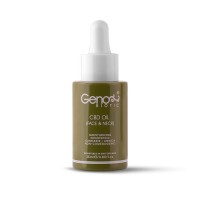 روغن رطوبت رسان صورت و گردن CBD ژنوبایوتیک 25 میل