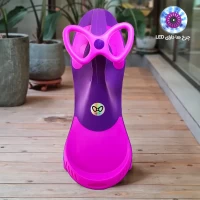 لوپ کار چرخ ژله ای چراغدار بنفش و صورتی