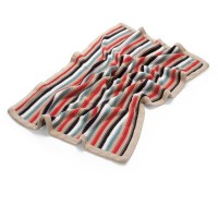 پتو ماشین بافت مدل Red Multi برند Stokke