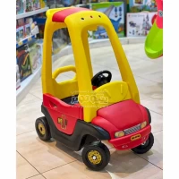 ماشین پایی کودک سقف دار قرمز CoolWheels مدل P/CW015/B