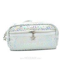 کیف آرایشی فانتزی چرمی مدیاژ – طراحی زشیبا