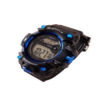 ساعت مچی مردانه مشکی آبی R_SHOCK مدل 1230
