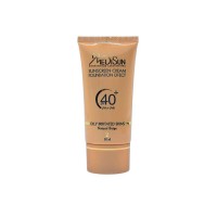 کرم ضد آفتاب کرم پودری SPF40 مناسب پوست چرب مدیسان