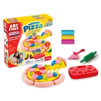 ست خمیر بازی 9 تکه پیتزا کد | بازی خلاقانه و سرگرم‌کننده