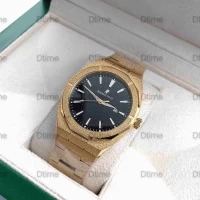 ساعت مردانه ادمارس پیگه AP طلایی صفحه مشکی اکلیلی