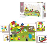 لگو دوپلو اسمونو 69 تکه مدل قطار مزرعه حیوانات