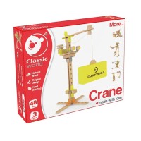 اسباب بازی جرثقیل چوبی Classic World مدل 3907