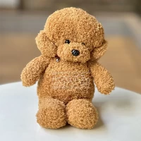 عروسک پولیشی سگ قهوه ای - کد P/126108/GH