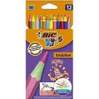 مداد رنگی 12 رنگ بیک BIC مدل 2064 با کیفیت بالا