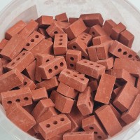 آجر فشاری فله ای 200 قطعه اشل قرمز ESHEL