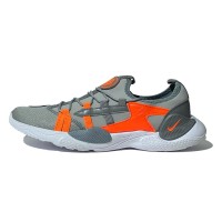 کفش اسپرت مردانه نایک طوسی نارنجی مدل 1048