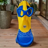 لوپ کار چرخ ژله ای زرد آبی PSA2585