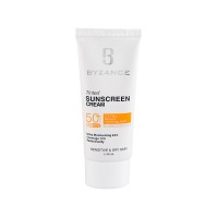 کرم ضد آفتاب رنگی بیزانس SPF50 مناسب پوست حساس